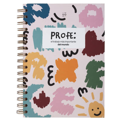 LIBRETA UO ·PROFE: EL TRABAJO MÁS IMPORTANTE DEL MUNDO· - Happy Moments Baby