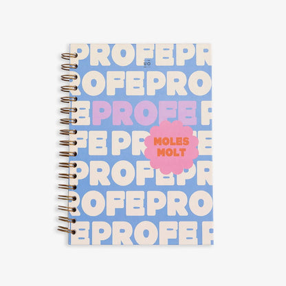 LIBRETA UO ·PROFE MOLES MOLT CAT· - Happy Moments Baby