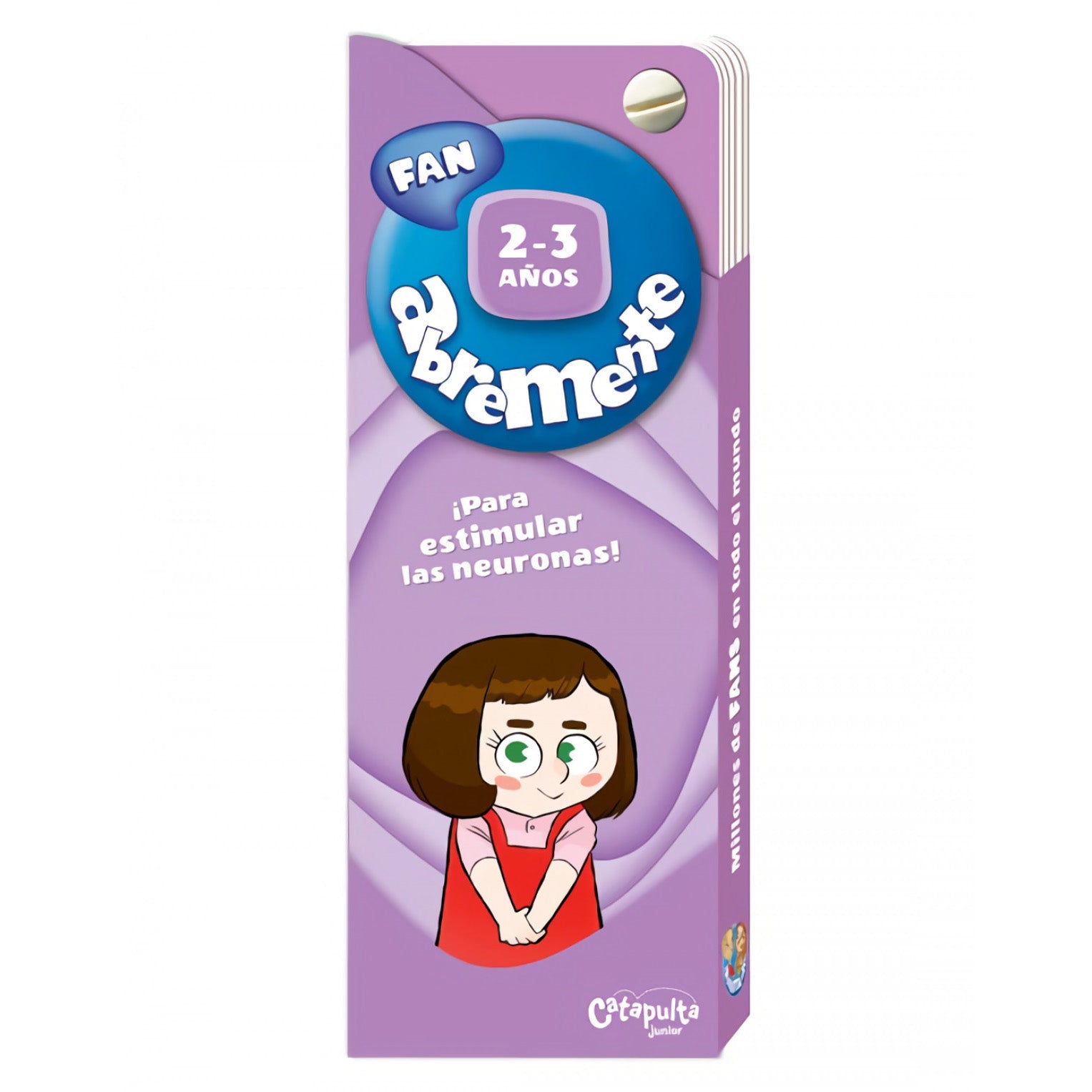 LIBRO INFANTIL ACTIVIDADES - ABREMENTE FAN 2 - 3 AÑOS - Happy Moments Baby