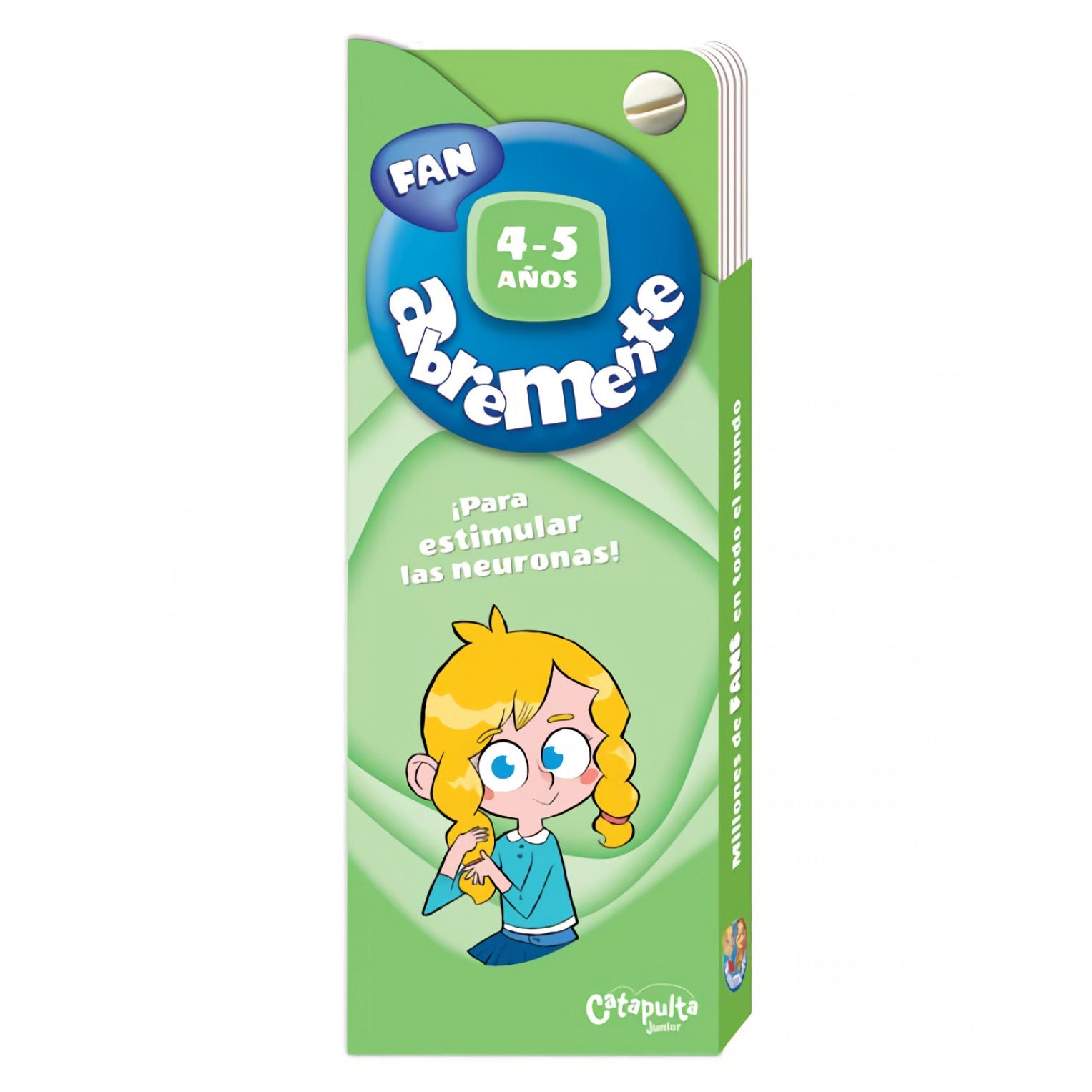 LIBRO INFANTIL ACTIVIDADES - ABREMENTE FAN 4 - 5 AÑOS - Happy Moments Baby