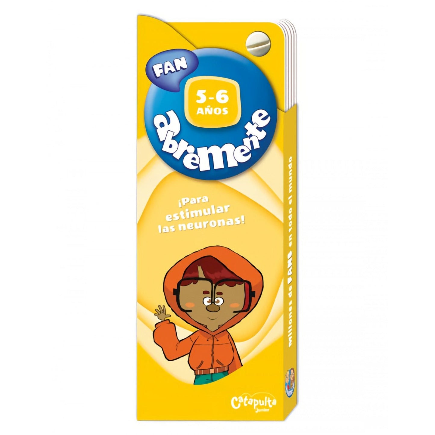 LIBRO INFANTIL ACTIVIDADES - ABREMENTE FAN 5 - 6 AÑOS - Happy Moments Baby