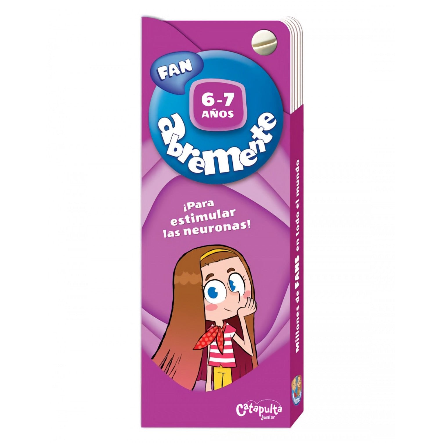 LIBRO INFANTIL ACTIVIDADES - ABREMENTE FAN 6 - 7 AÑOS - Happy Moments Baby