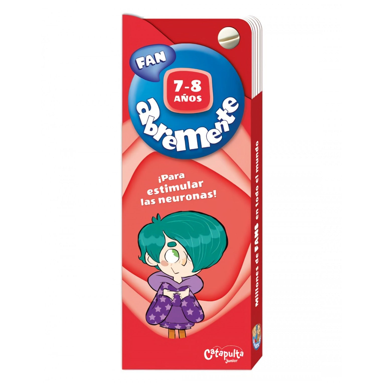 LIBRO INFANTIL ACTIVIDADES - ABREMENTE FAN 7 - 8 AÑOS - Happy Moments Baby