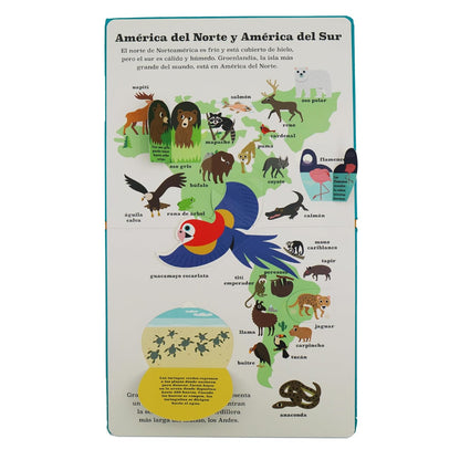 LIBRO INFANTIL - ATLAS DE ANIMALES - Happy Moments Baby