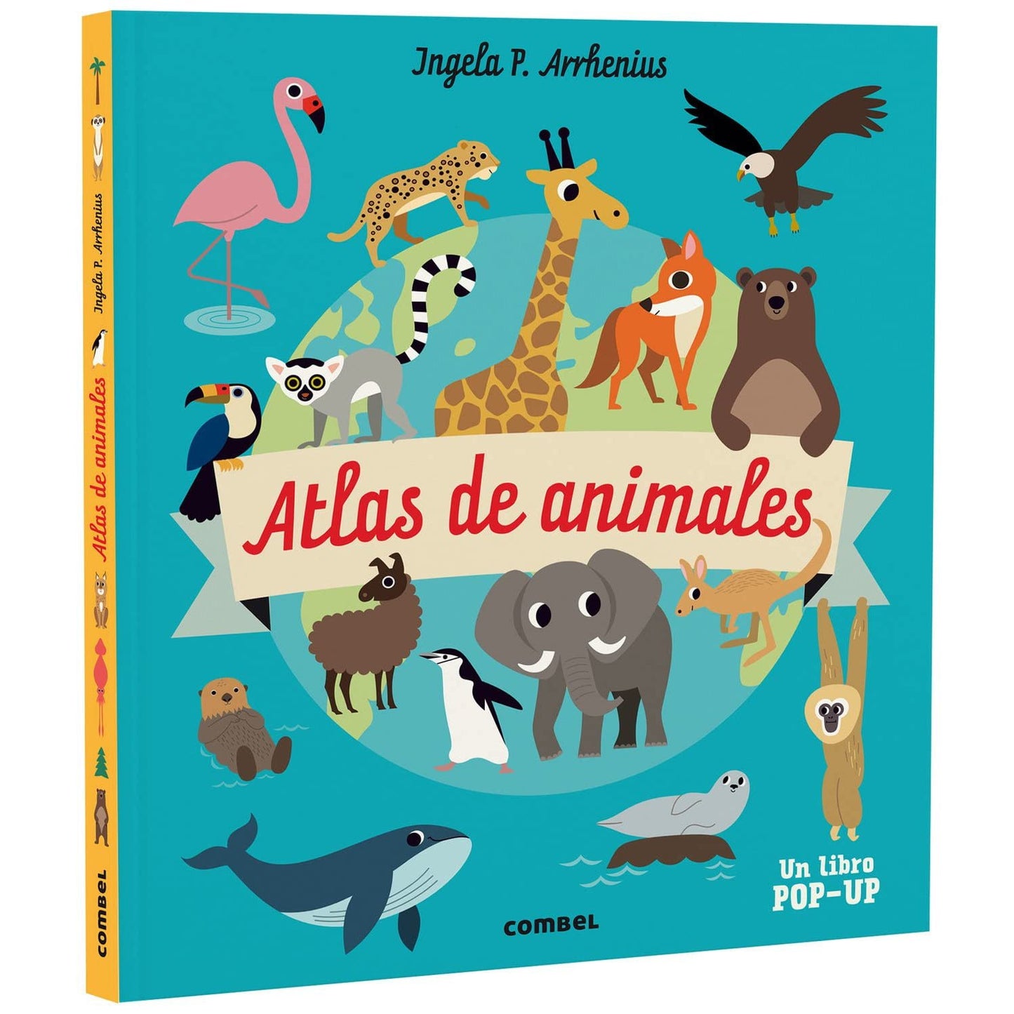 LIBRO INFANTIL - ATLAS DE ANIMALES - Happy Moments Baby
