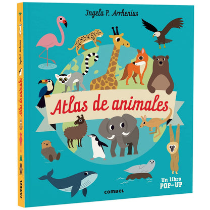LIBRO INFANTIL - ATLAS DE ANIMALES - Happy Moments Baby