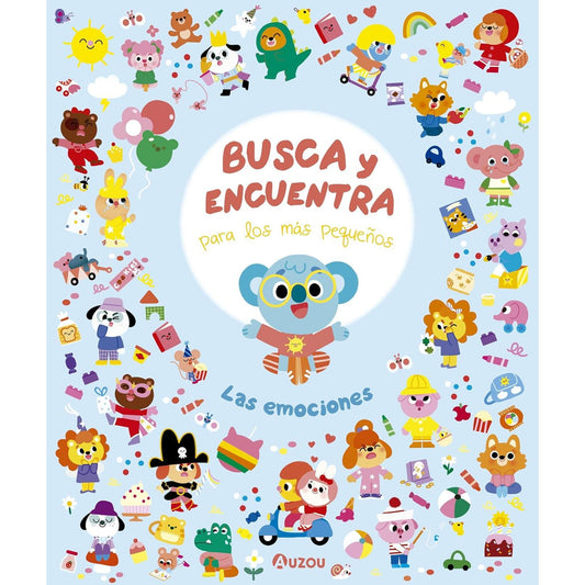 LIBRO INFANTIL - BUSCA Y ENCUENTRA PARA LOS MÁS PEQUEÑOS. LAS EMOCIONES - Happy Moments Baby