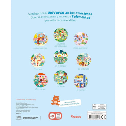 LIBRO INFANTIL - BUSCA Y ENCUENTRA PARA LOS MÁS PEQUEÑOS. LAS EMOCIONES - Happy Moments Baby