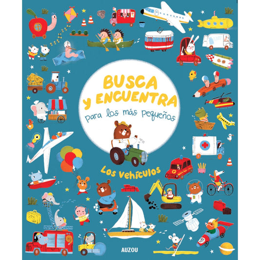 LIBRO INFANTIL - BUSCA Y ENCUENTRA PARA LOS MÁS PEQUEÑOS. LOS VEHÍCULOS - Happy Moments Baby