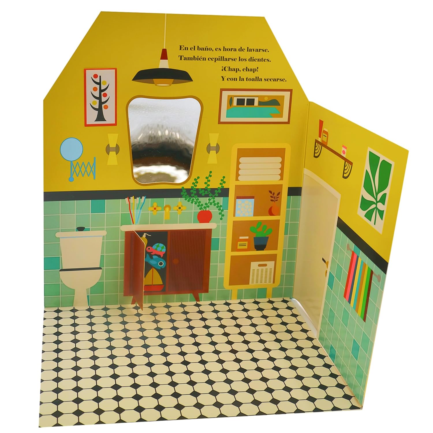 LIBRO INFANTIL - CASA DE MUÑECAS - Happy Moments Baby