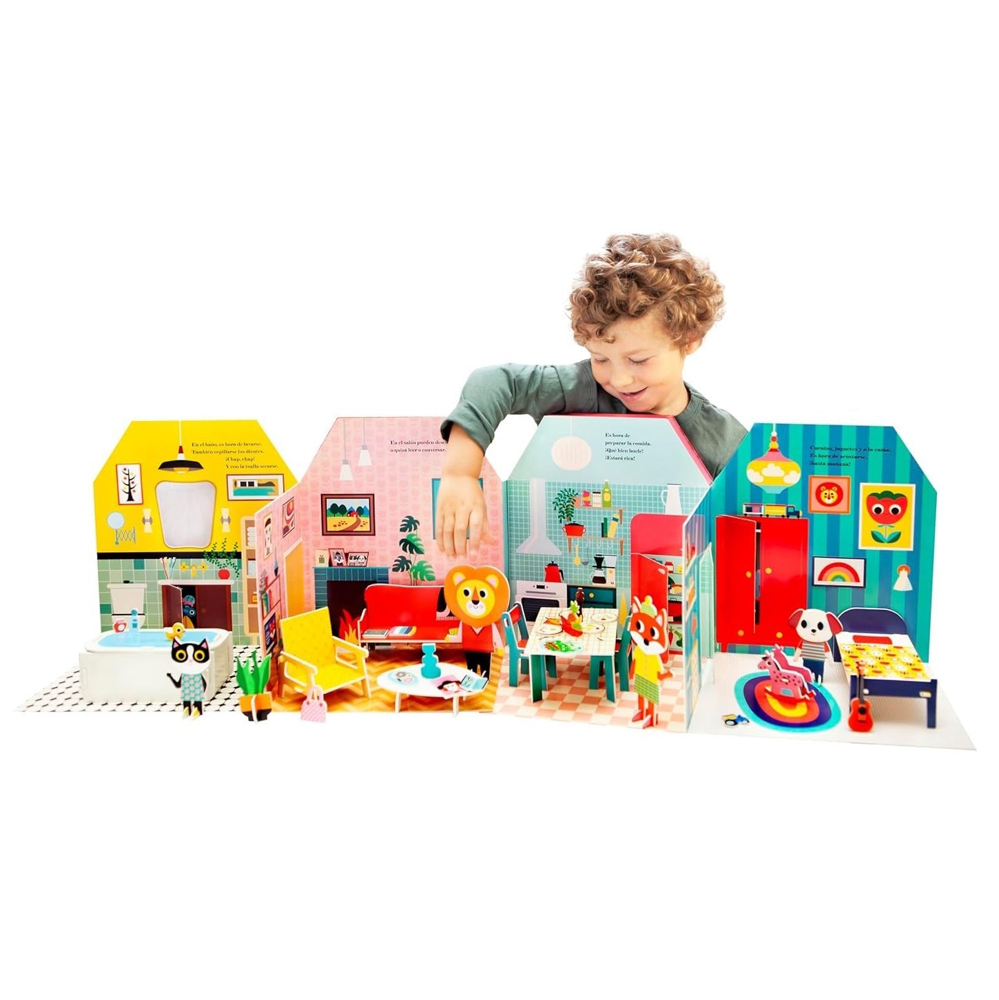 LIBRO INFANTIL - CASA DE MUÑECAS - Happy Moments Baby