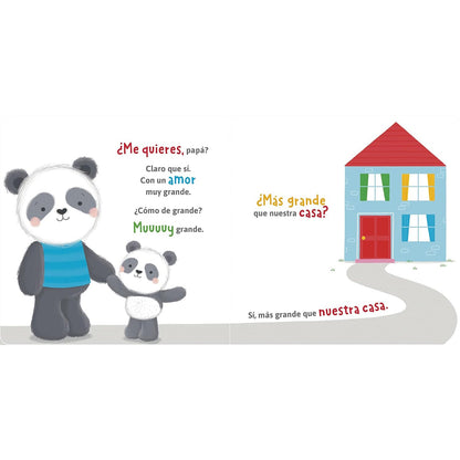 LIBRO INFANTIL - ¿CUÁNTO ME QUIERES, PAPÁ? - Happy Moments Baby