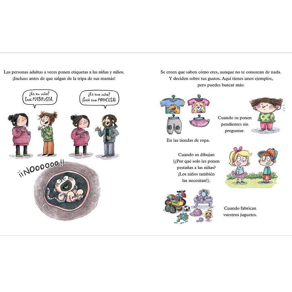 LIBRO INFANTIL - ¡FUERA ETIQUETAS! - Happy Moments Baby