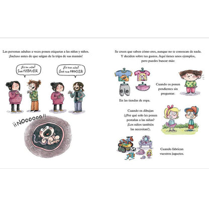 LIBRO INFANTIL - ¡FUERA ETIQUETAS! - Happy Moments Baby