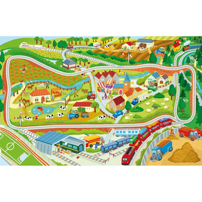 LIBRO INFANTIL INTERACTIVO - JUEGA CON EL LIBRO DEL TREN - Happy Moments Baby