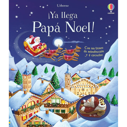 LIBRO INFANTIL INTERACTIVO - YA LLEGA PAPÁ NOEL - Happy Moments Baby