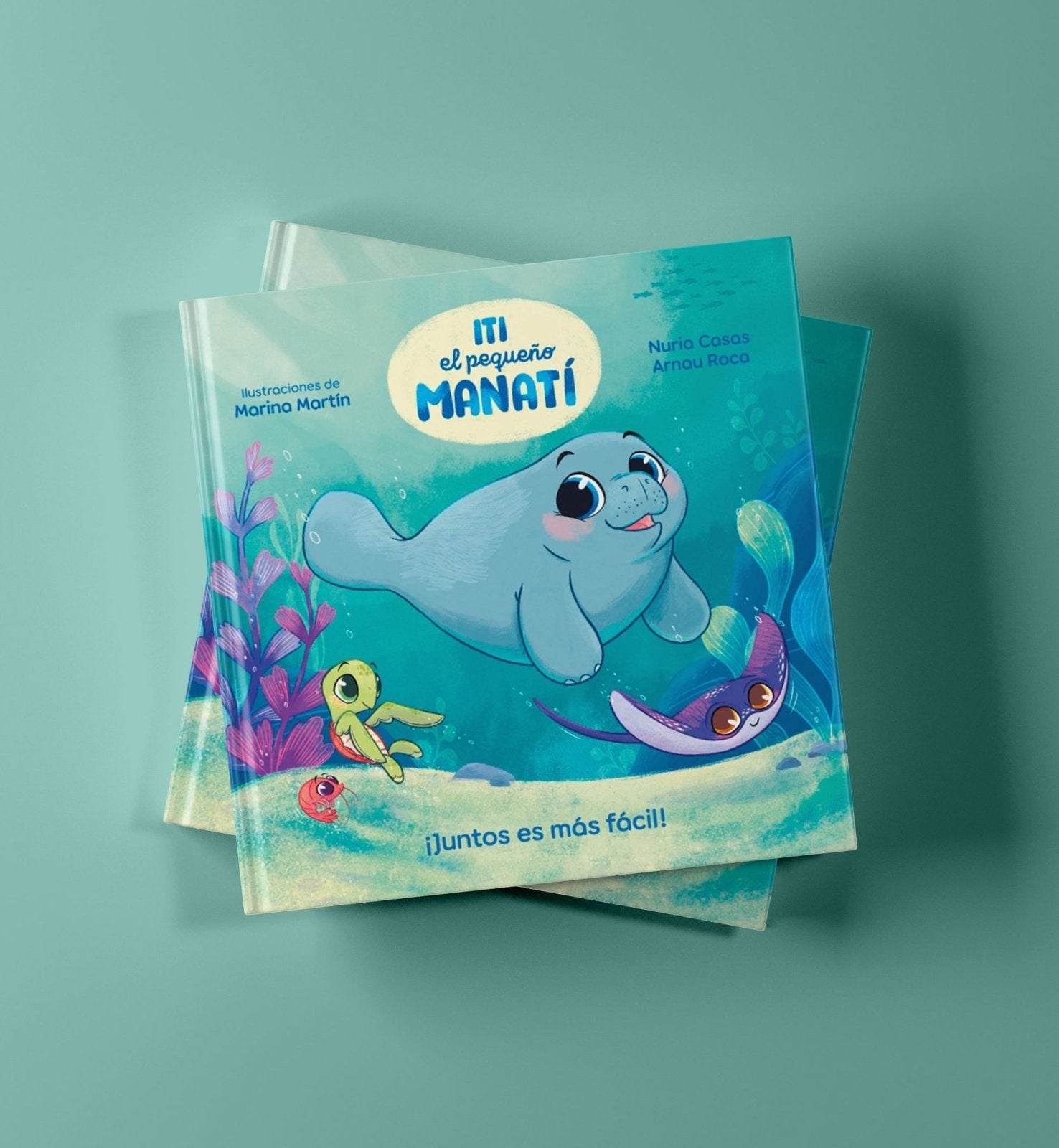 LIBRO INFANTIL - ITI EL PEQUEÑO MANATÍ - Happy Moments Baby
