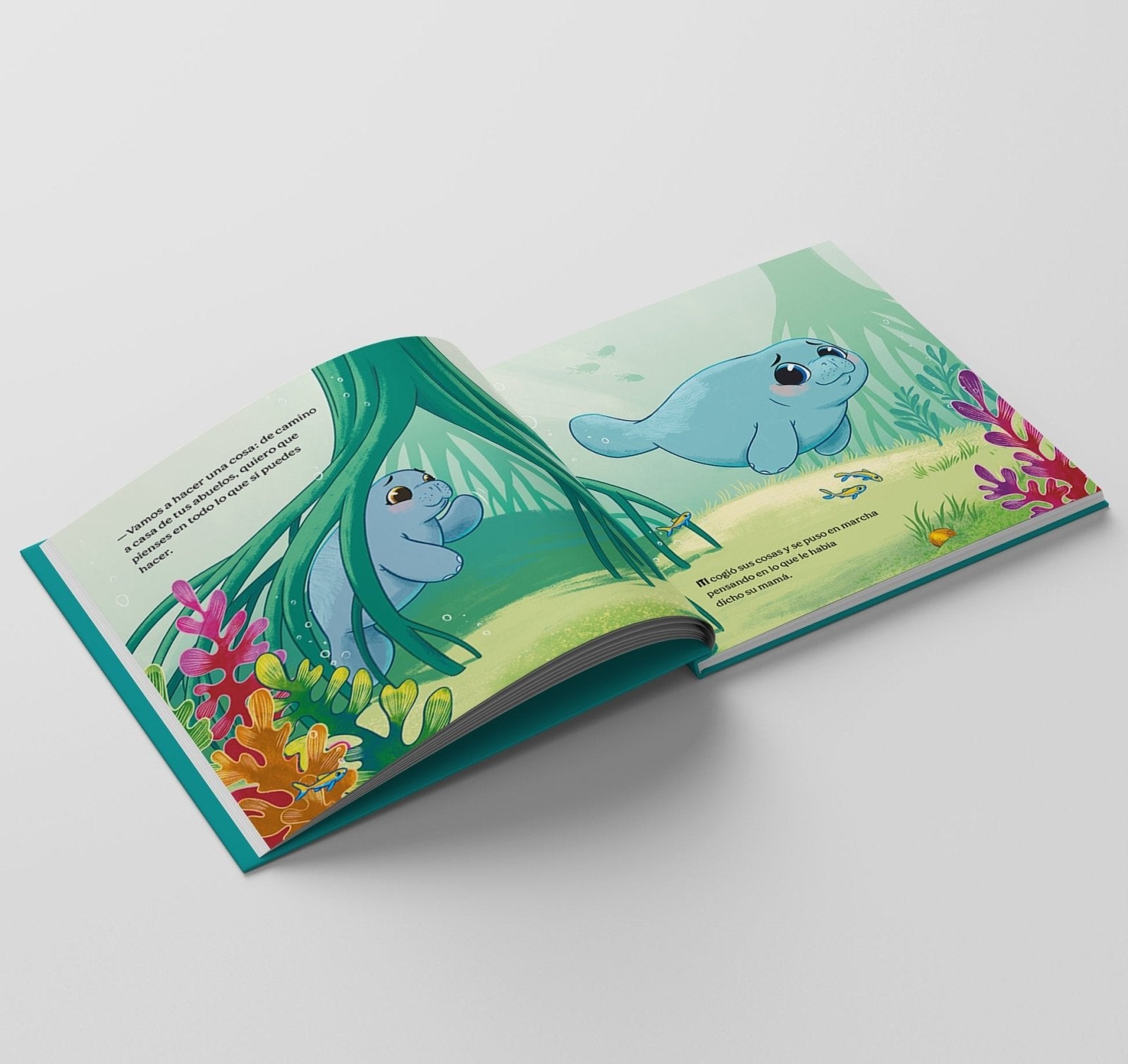 LIBRO INFANTIL - ITI EL PEQUEÑO MANATÍ - Happy Moments Baby