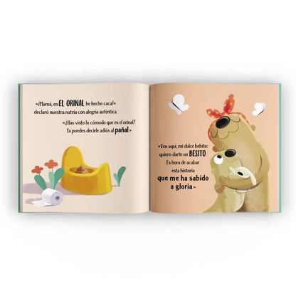 LIBRO INFANTIL - LA NUTRIA ETE DESCUBRE EL ORINAL - Happy Moments Baby