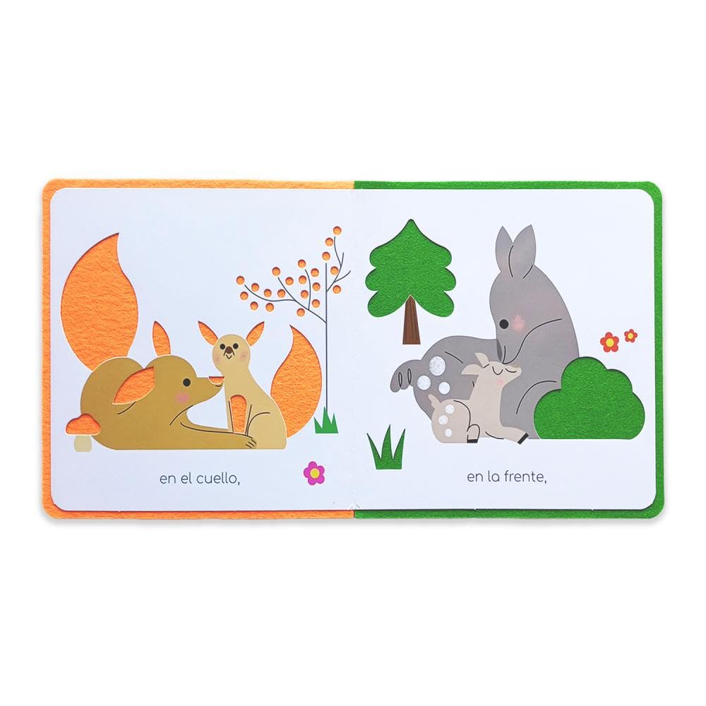 LIBRO INFANTIL - LOS BESOS DE MAMÁ - Happy Moments Baby
