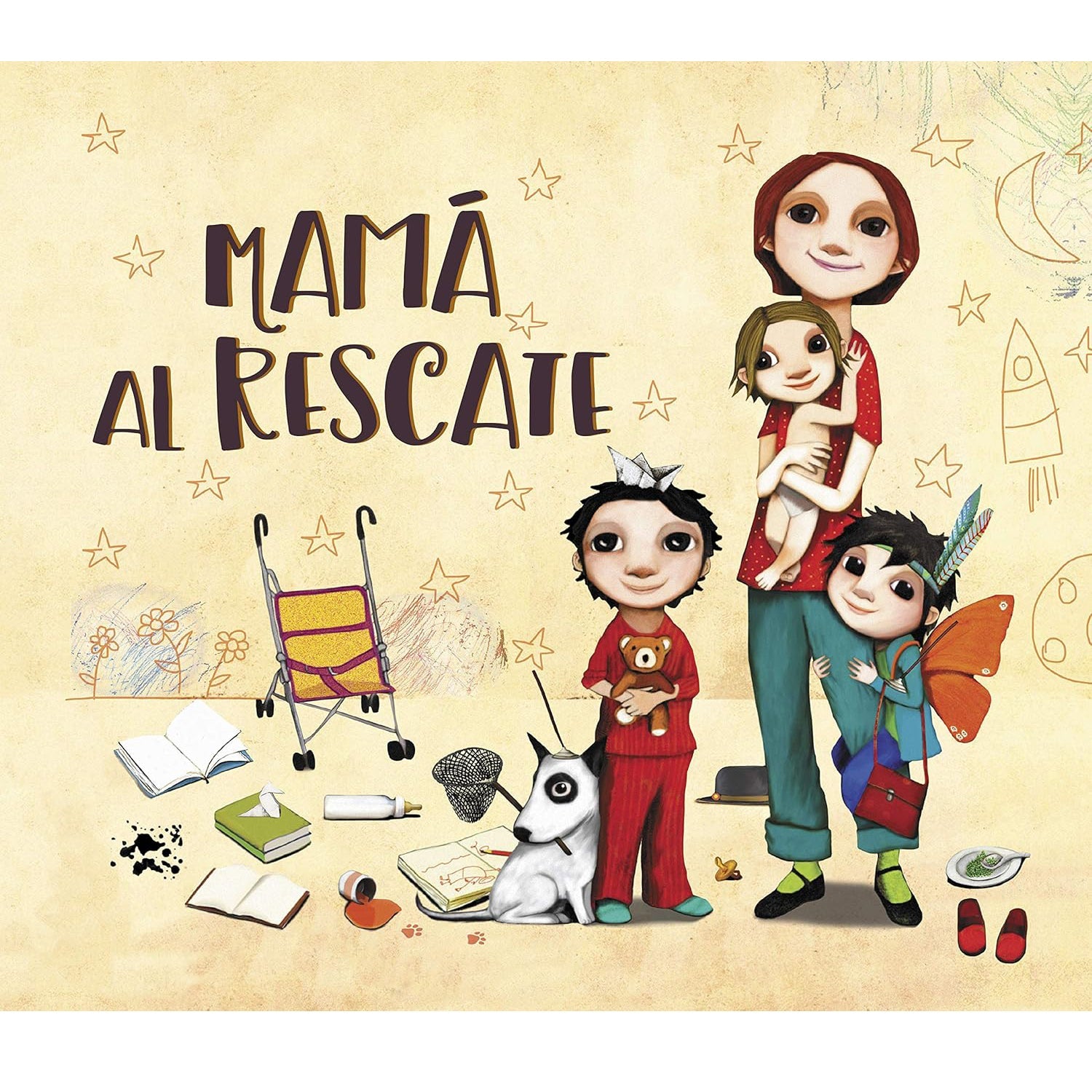 LIBRO INFANTIL - MAMÁ AL RESCATE - Happy Moments Baby