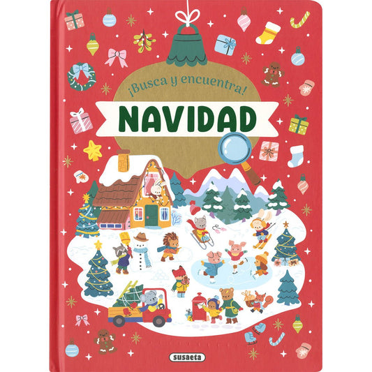 LIBRO INFANTIL - NAVIDAD, BUSCA Y ENCUENTRA - Happy Moments Baby