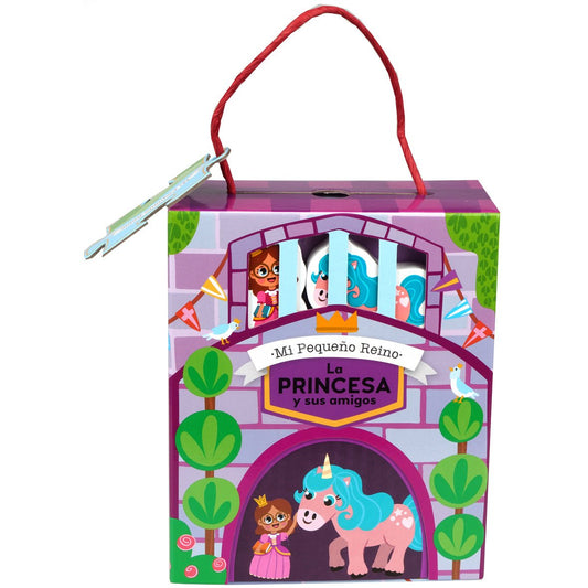 LIBRO INFANTIL - PRINCESA Y AMIGOS, MI PEQUEÑO REINO - Happy Moments Baby