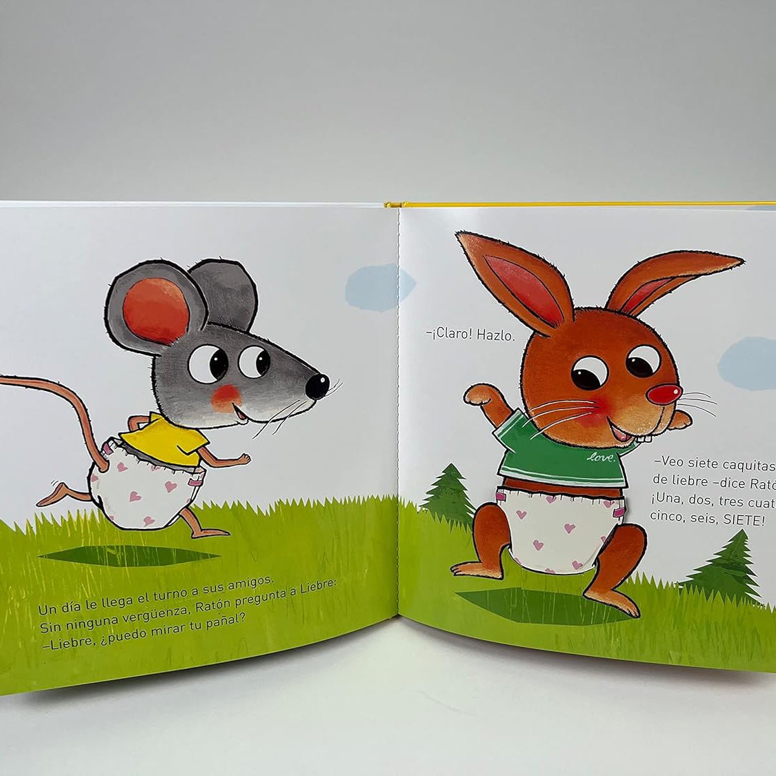 LIBRO INFANTIL - ¿PUEDO MIRAR EN TU PAÑAL? - Happy Moments Baby