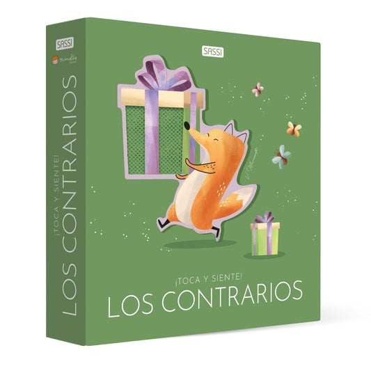 LIBRO INFANTIL - TOCA Y SIENTE: LOS CONTRARIOS - Happy Moments Baby