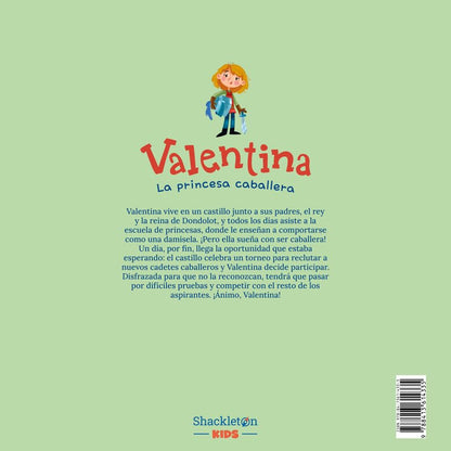 LIBRO INFANTIL - VALENTINA, LA PRINCESA CABALLERA - Happy Moments Baby