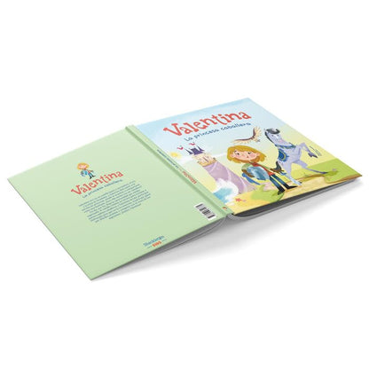 LIBRO INFANTIL - VALENTINA, LA PRINCESA CABALLERA - Happy Moments Baby