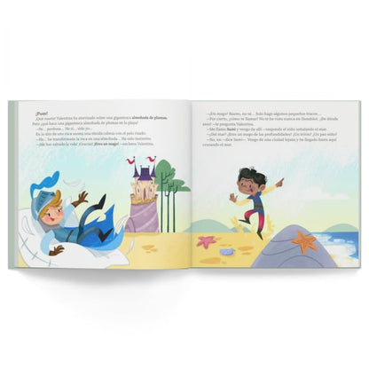 LIBRO INFANTIL - VALENTINA, LA PRINCESA CABALLERA - Happy Moments Baby