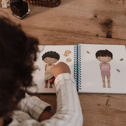 LIBRO MANUALIDADES LITTLE DUTCH ·VISTE A JIM FOREST FRIENDS· - Happy Moments Baby