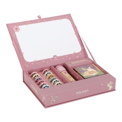 LINTERNA PROYECTOR DE CUENTOS LITTLE DUTCH ·ROSA· - Happy Moments Baby