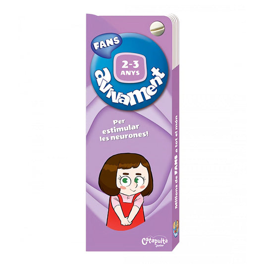 LLIBRE INFANTIL - AVIVAMENT FANS ACTIVITATS 2 - 3 ANYS - Happy Moments Baby