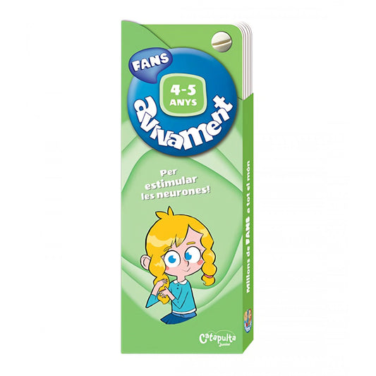 LLIBRE INFANTIL - AVIVAMENT FANS ACTIVITATS 4 - 5 ANYS - Happy Moments Baby