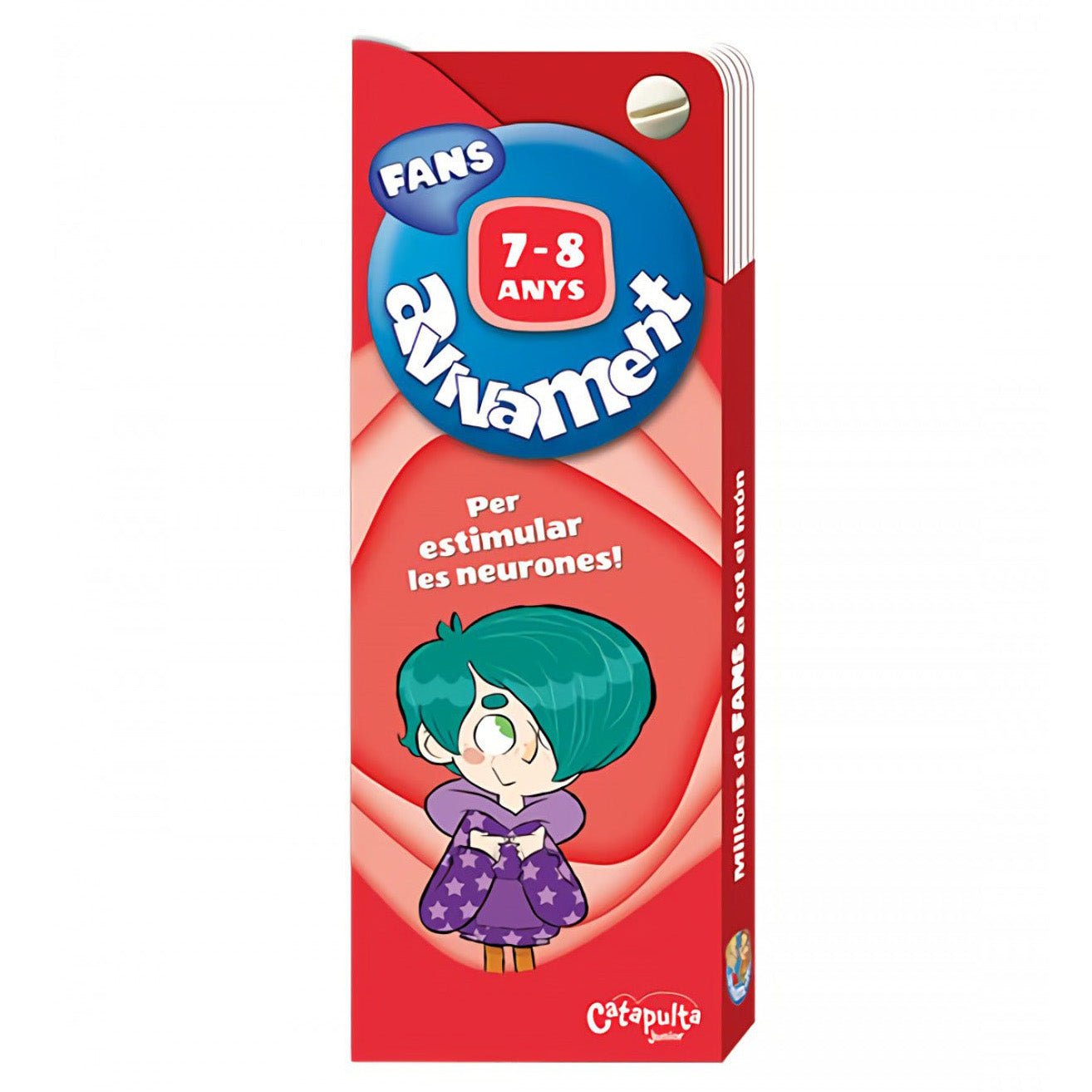 LLIBRE INFANTIL - AVIVAMENT FANS ACTIVITATS 7 - 8 ANYS - Happy Moments Baby