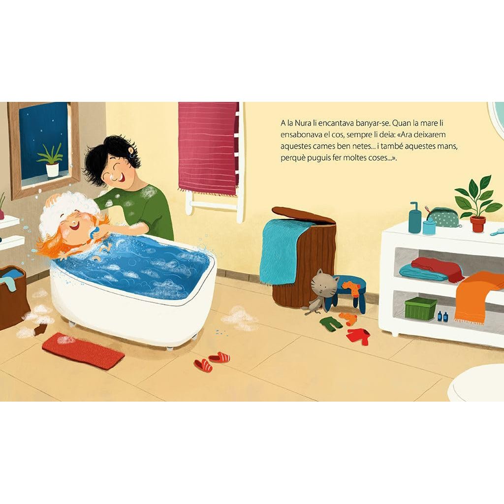 LLIBRE INFANTIL - EL FIL INVISIBLE (MANS PETITONES) - Happy Moments Baby