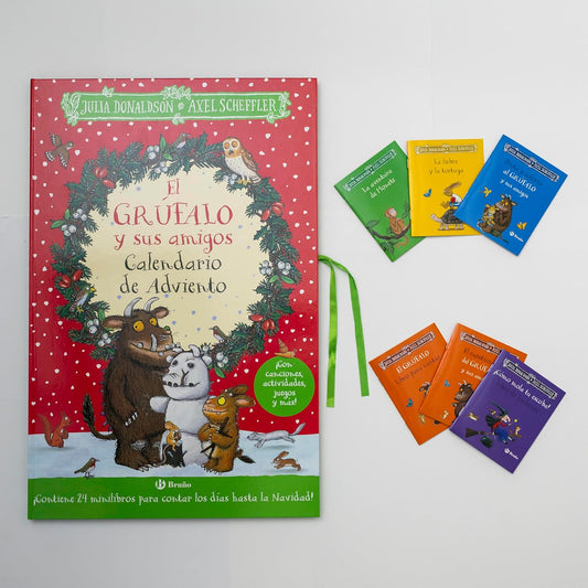 LLIBRE INFANTIL - GRÚFAL I ELS SEUS AMICS - CALENDARI D'ADVENT - Happy Moments Baby