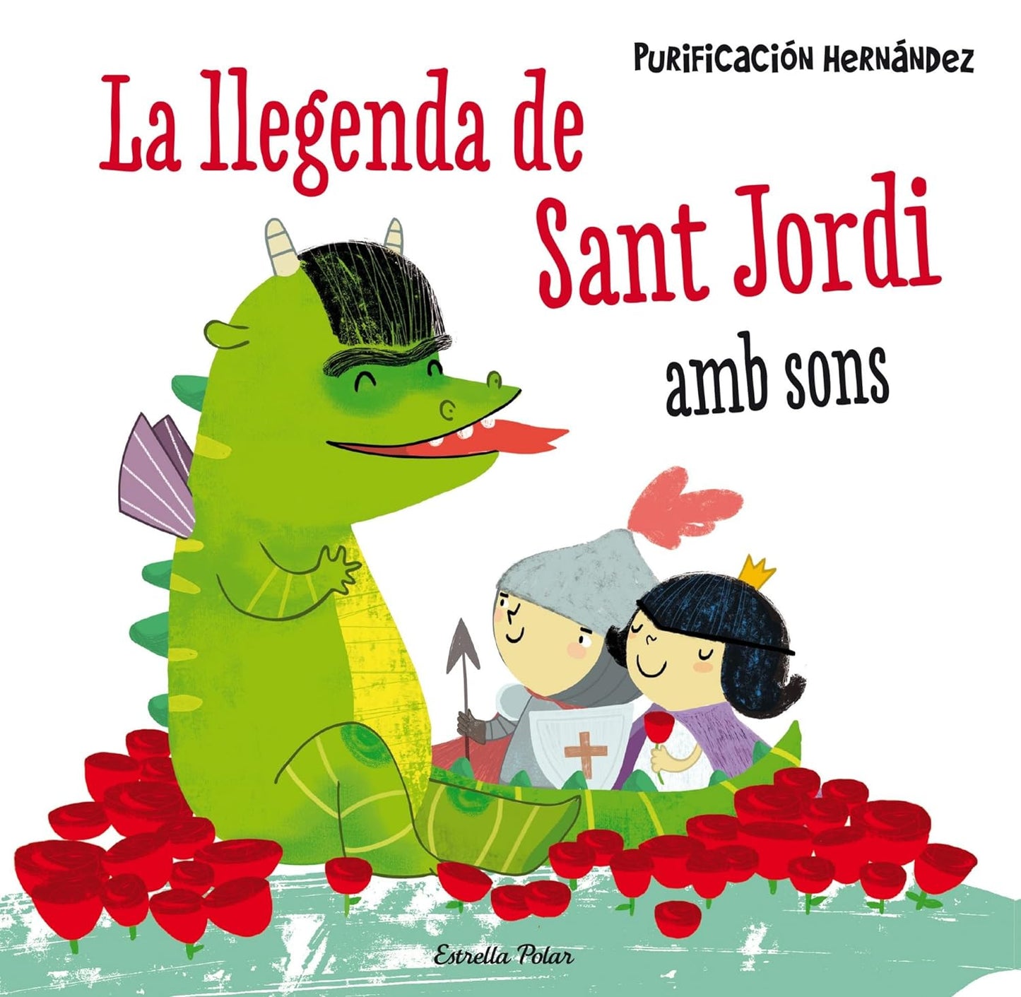 LLIBRE INFANTIL - LA LLEGENDA DE SANT JORDI AMB SONS - Happy Moments Baby