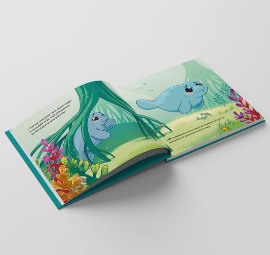 LLIBRE INFANTIL - L'ITI EL PETIT MANATÍ - Happy Moments Baby