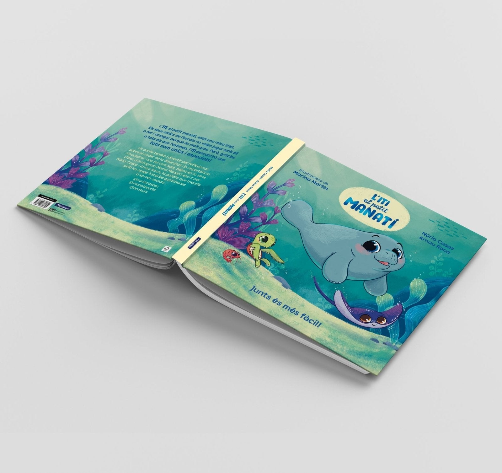 LLIBRE INFANTIL - L'ITI EL PETIT MANATÍ - Happy Moments Baby