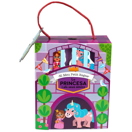 LLIBRE INFANTIL - PRINCESA I AMICS, EL MEU PETIT REGNE - Happy Moments Baby