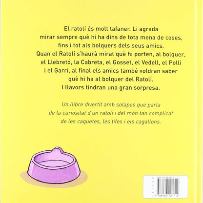 LLIBRE INFANTIL - QUÉ PORTES DINS DEL BOLQUER? - Happy Moments Baby