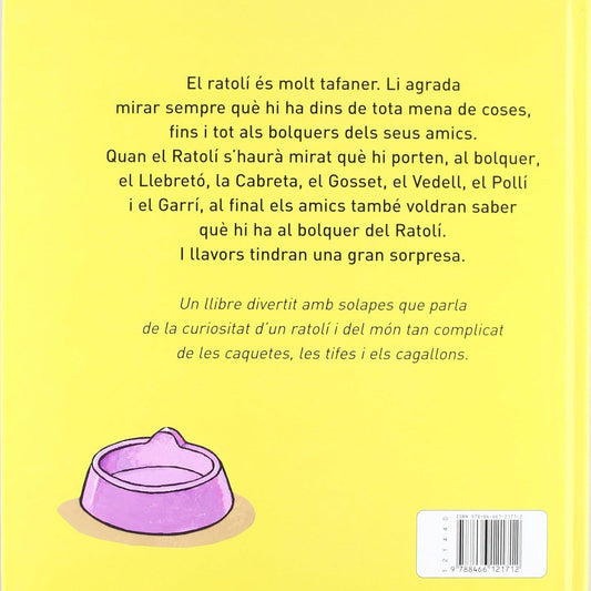 LLIBRE INFANTIL - QUÉ PORTES DINS DEL BOLQUER? - Happy Moments Baby