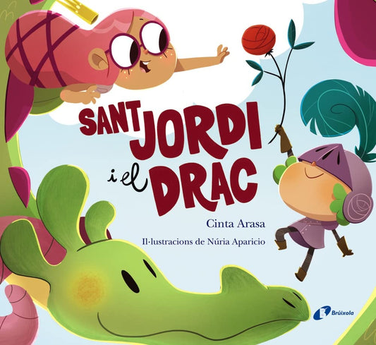 LLIBRE INFANTIL - SANT JORDI I EL DRAC - Happy Moments Baby