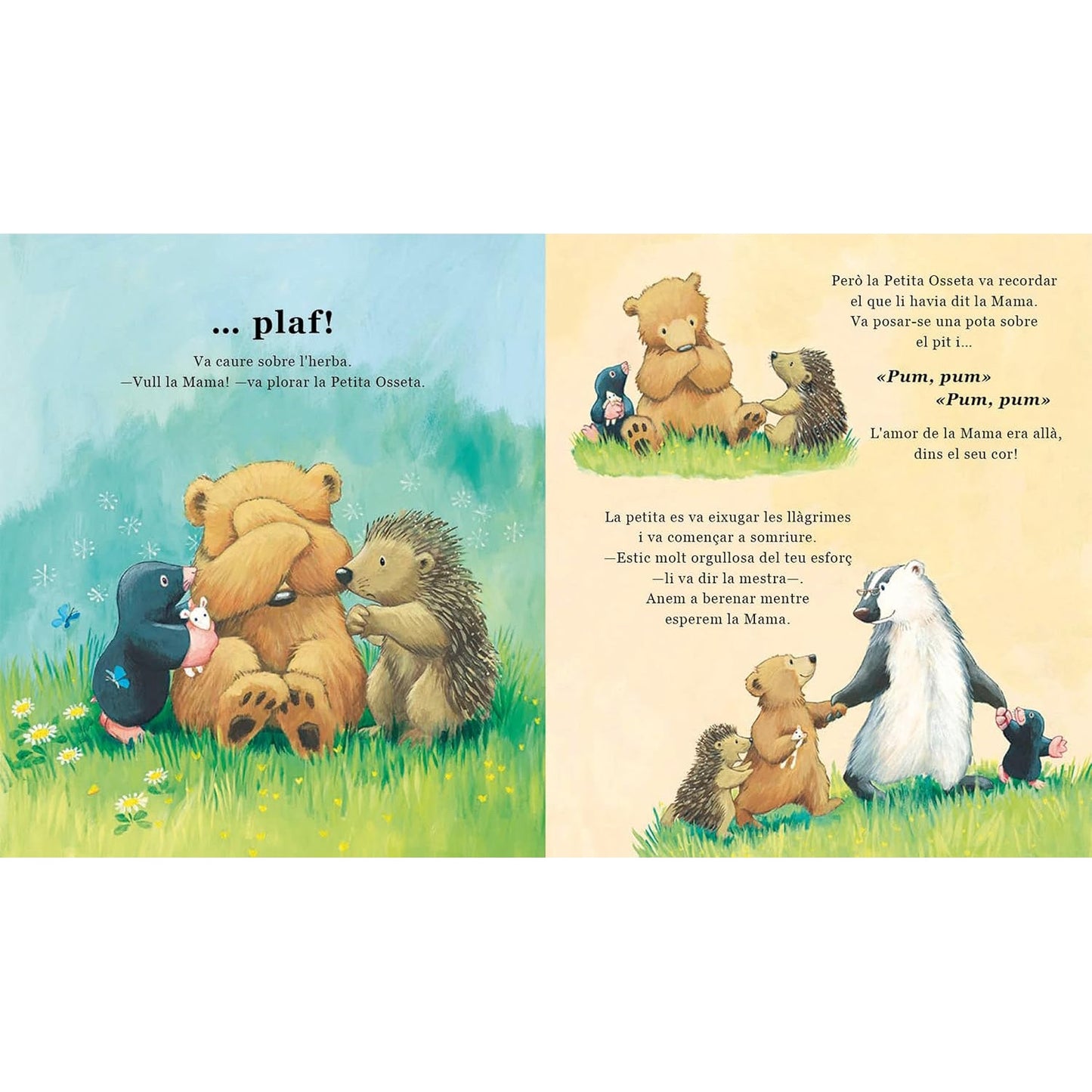 LLIBRE INFANTIL - T'ESTIMO AMB TOT EL MEU COR - Happy Moments Baby