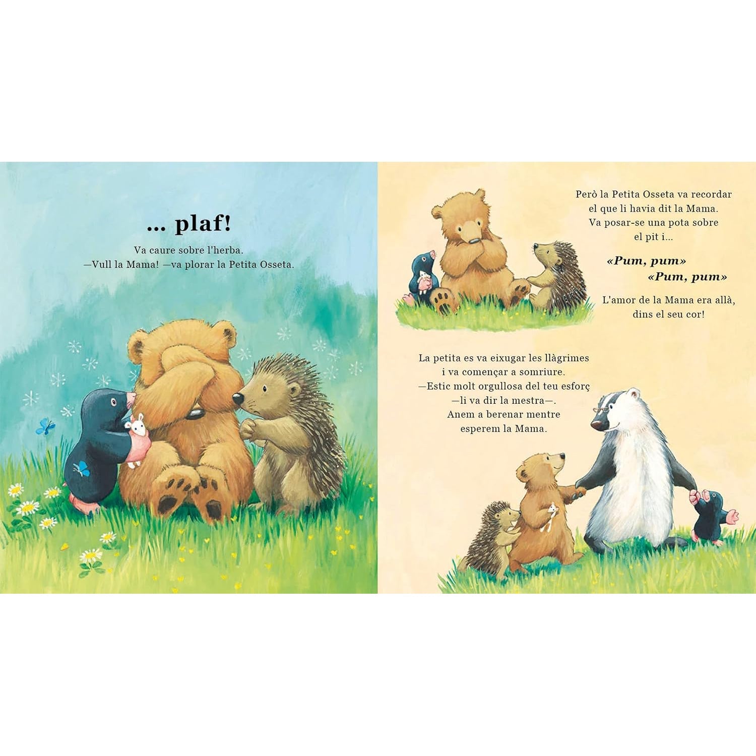 LLIBRE INFANTIL - T'ESTIMO AMB TOT EL MEU COR - Happy Moments Baby