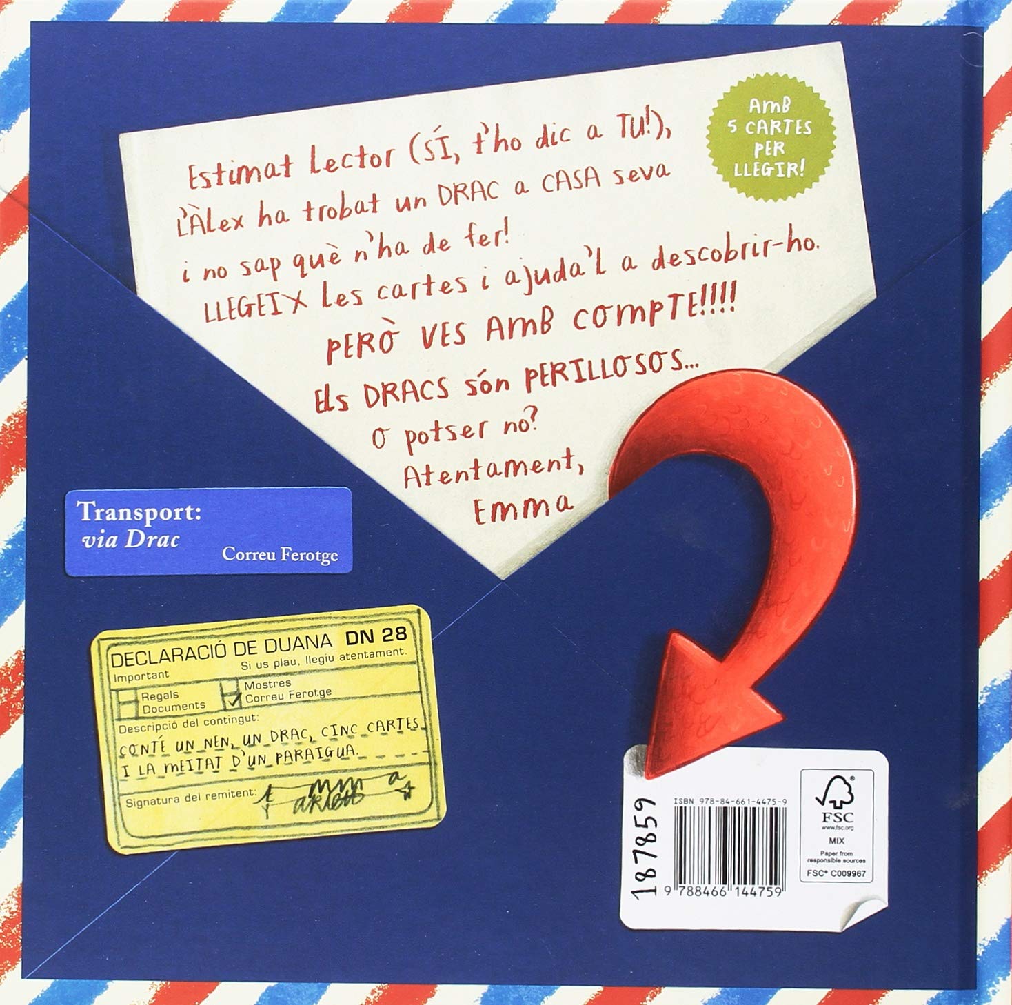 LLIBRE INFANTIL - TINC UN DRAC A CASA - Happy Moments Baby
