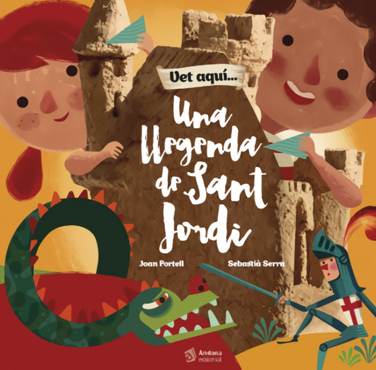 LLIBRE INFANTIL - VET AQUÍ UNA LLEGENDA DE SANT JORDI - Happy Moments Baby